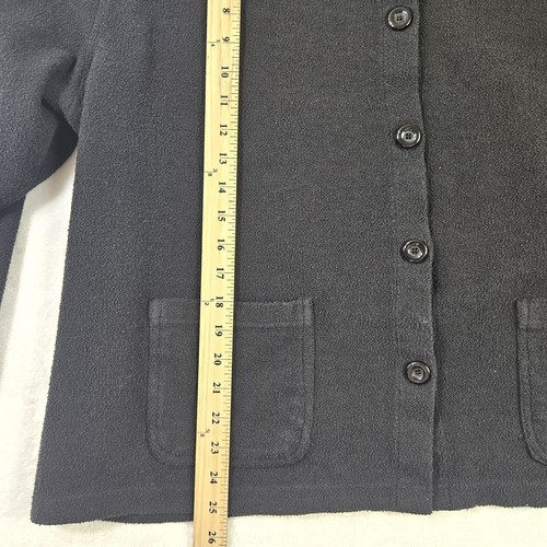 Liz & Claiborne Liz Damen Pullover Oberteil Bluse Gr. 3 Langarm Knöpfe schwarz - Bild 13 von 15