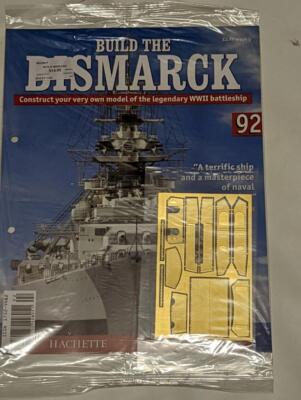 Hachette Partworks-  Build the Battleship Bismarck Part 92- Factory Sealed