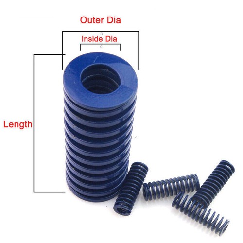 Stampo pressofuso carico leggero TL molla OD 8 mm-35 mm ID blu 4 mm-17,5 mm per stampo in plastica - Foto 2 di 5