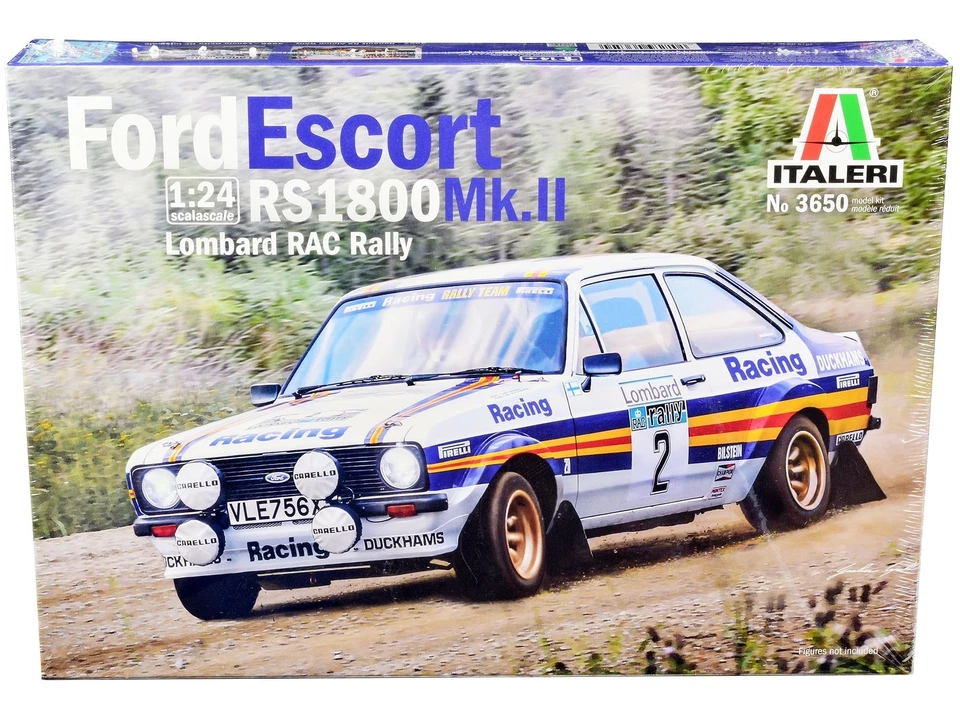 Kit Modelo Skill 2 Ford Escort RS 1800 Mk.II #2 Lombard RAC Rally (1981) 1/24 Sca Foto 3 de 4