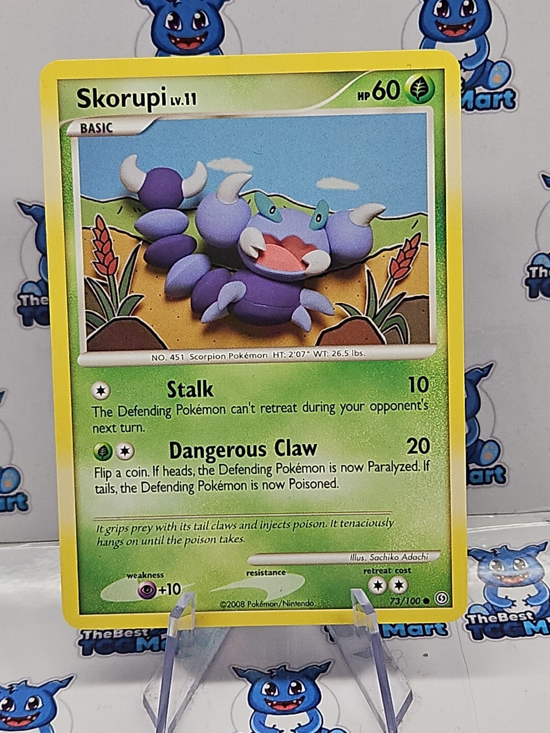 Skorupi - 73/100 - Pokemon Stormfront LP