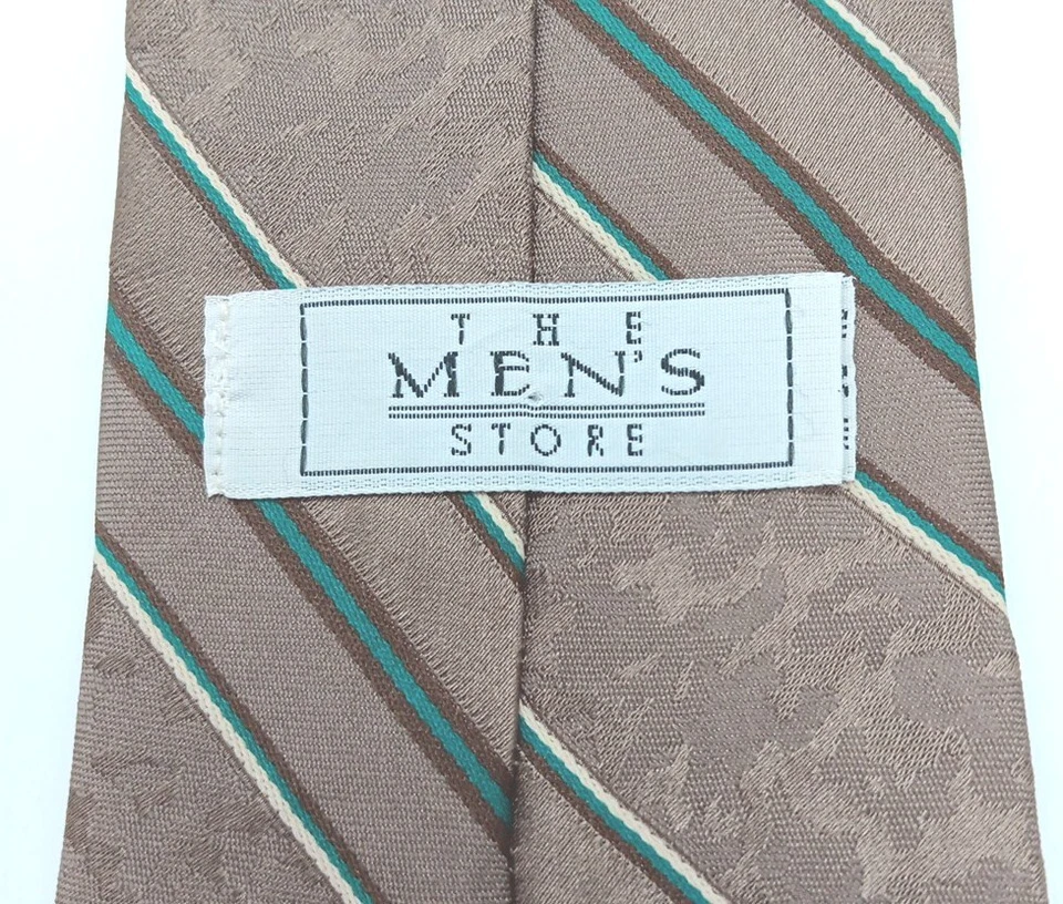 Corbata a rayas The Men's Store MARRÓN  Foto 2 de 3