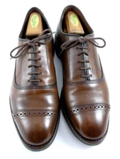 Allen Edmonds "Fifth Avenue" Cap-Toe Oxfords 9 E Dark Chili DAINITE USA(555N)