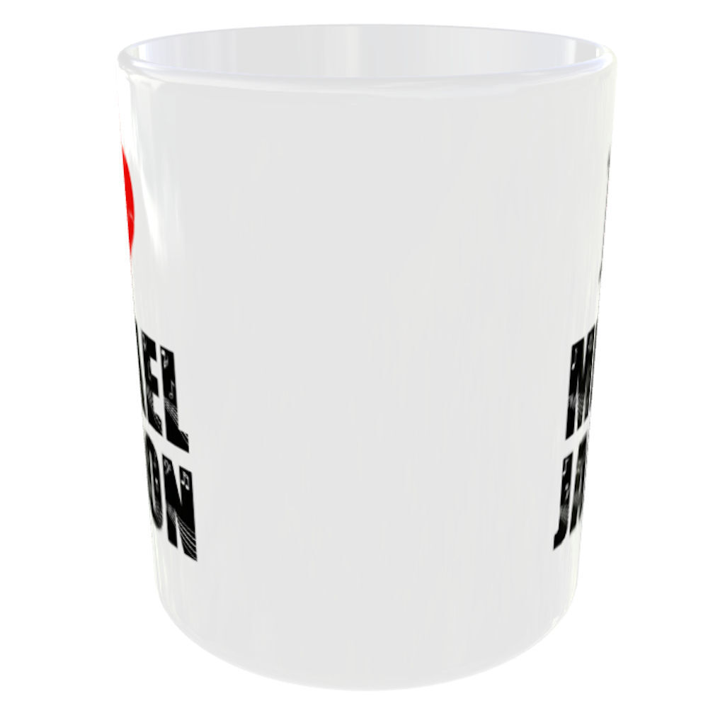 I LOVE MICHAEL JACKSON MUG HEART MUSIC ARTIST SINGER MJ KING OF