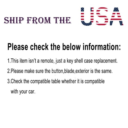 Modified Uncut New Style Flip Remote Key Shell Case 2+1 Button for Toyota Scion - Picture 9 of 10