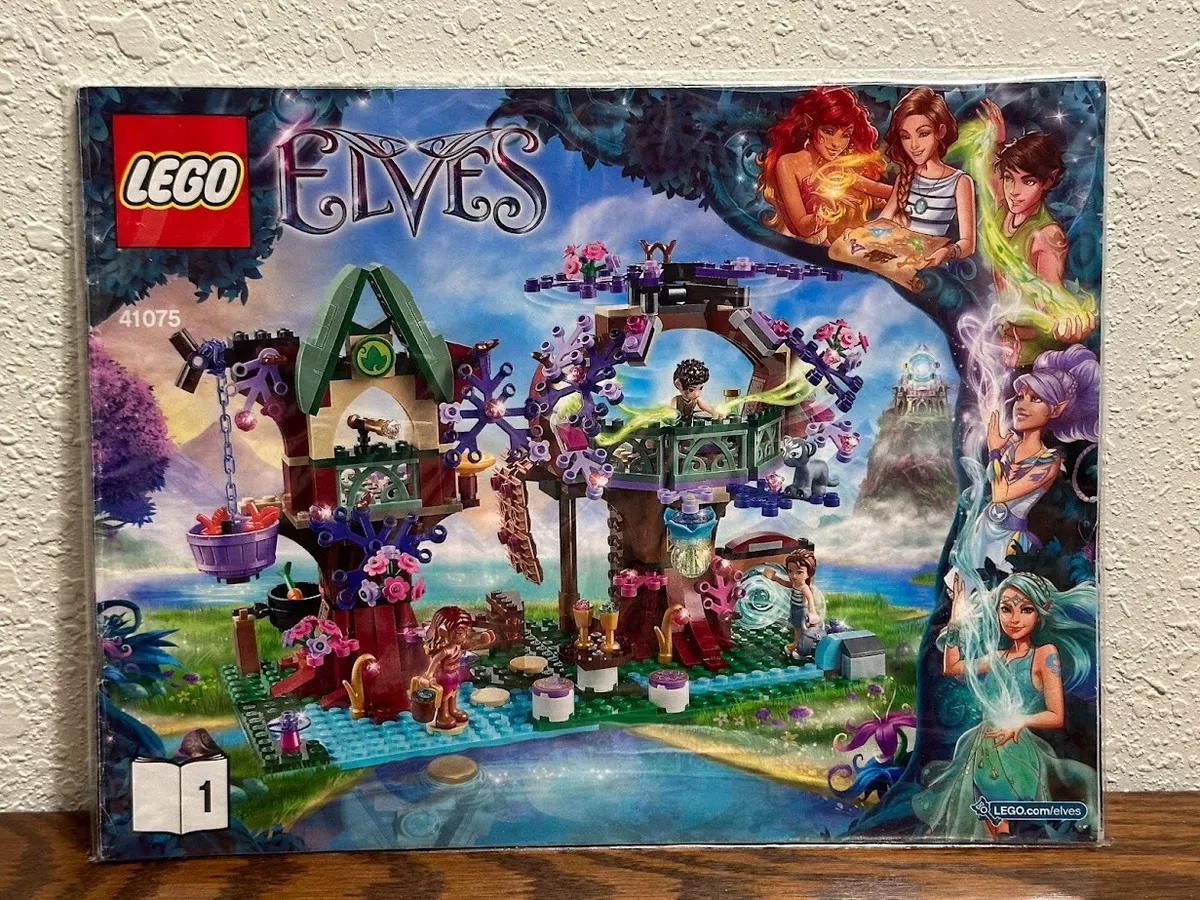 LEGO ELVES 41075 The Elves Treetop Hideaway Instruction Manuals 1 2