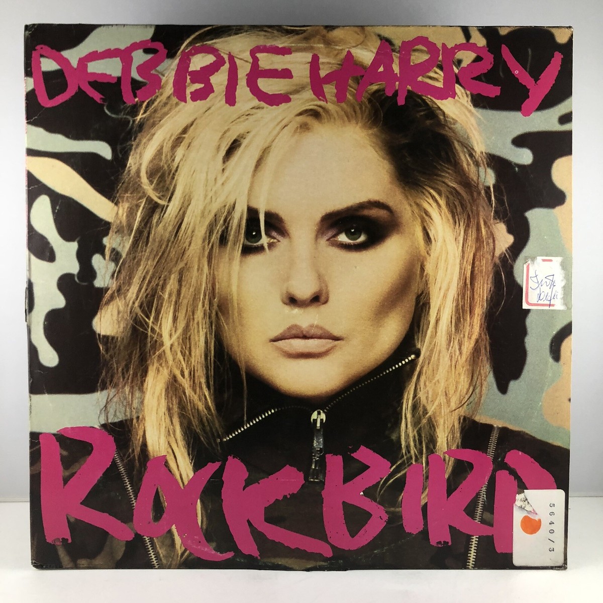 Debbie Harry Rockbird Lp Vinyl 1986 Brazil Promo W/ Release
