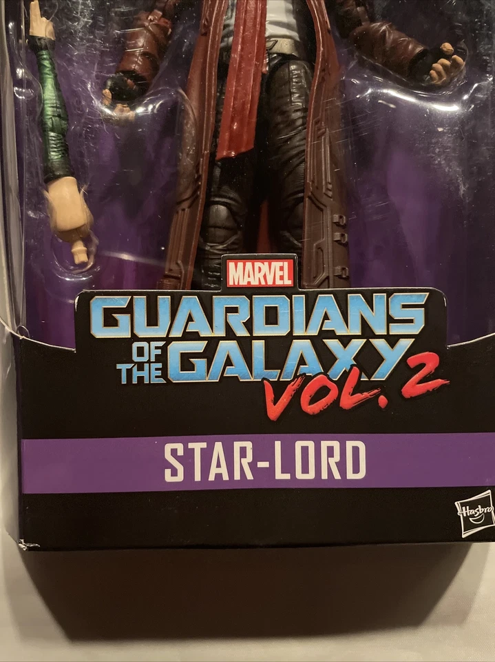 MARVEL LEGENDS STAR-LORD MANTIS GUARDIANES GALAXIA SERIE BAF CONSTRUIR UNA FIGURA 2016 Foto 4 de 4