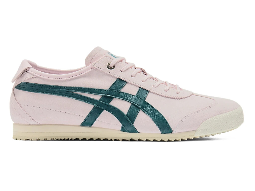 Onitsuka Tiger mexico 66 SDピンク スニーカー Onitsuka tiger MEXICO 66 SD CRYSTAL PINK/SPRUCE GREEN for UNISEX