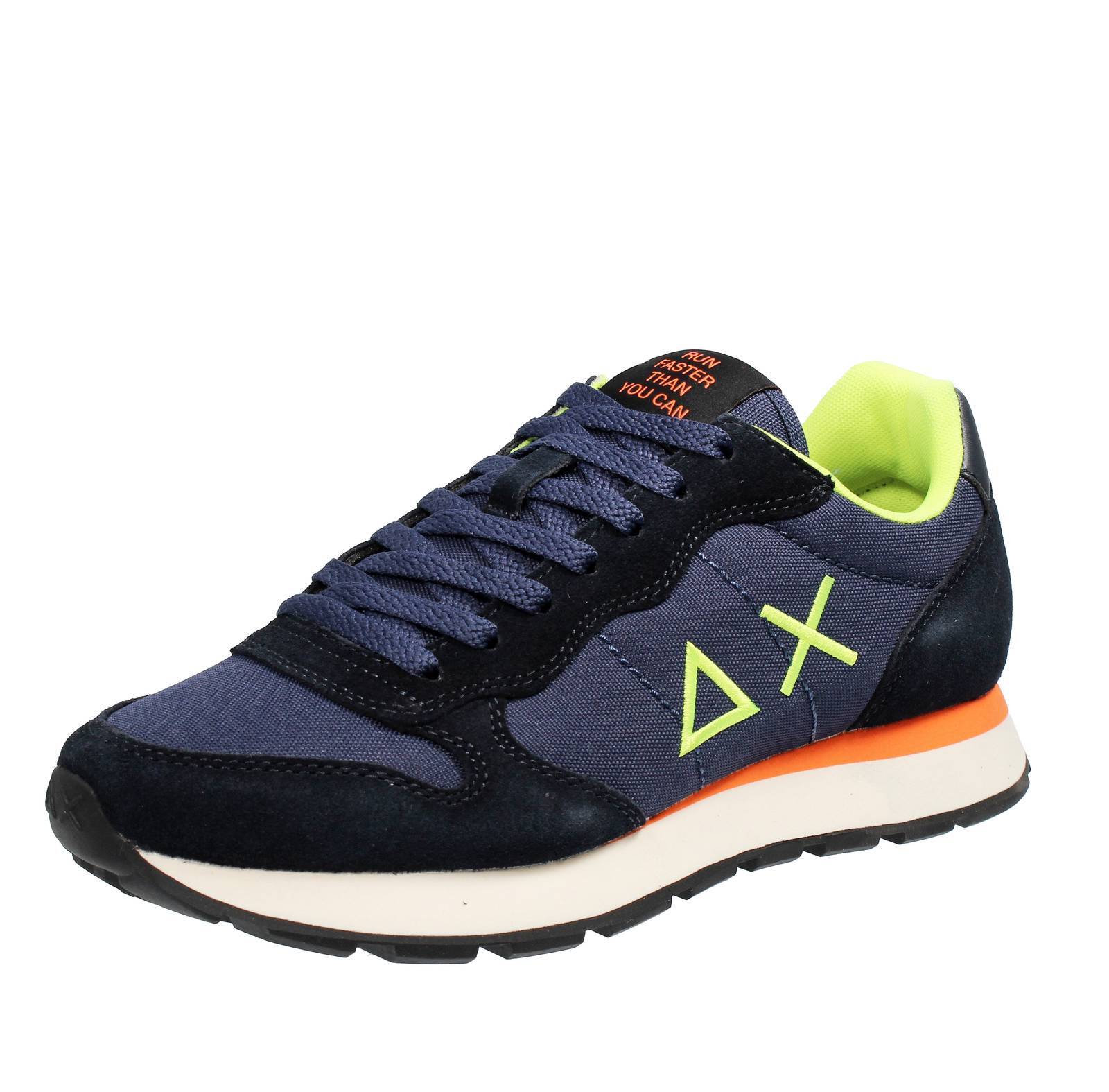 Sun 68 Tom Fluo Blu - Taglia 45 [29.3cm] Scarpe Uomo Sneakers Casual