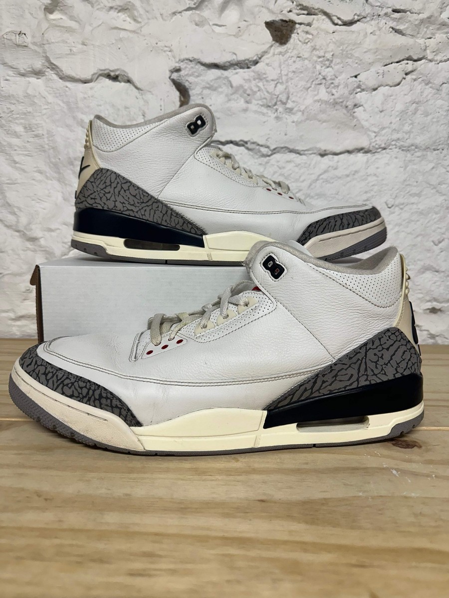 Air Jordan 3 White Cement Reimagined Sz 16 | eBay