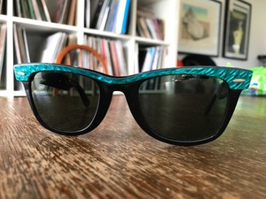 turquoise sunglasses wayfarer