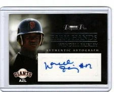 2007 TRISTAR Prospects Plus Farm Hands Auto Autograph #FH-WF Wendell Fairley
