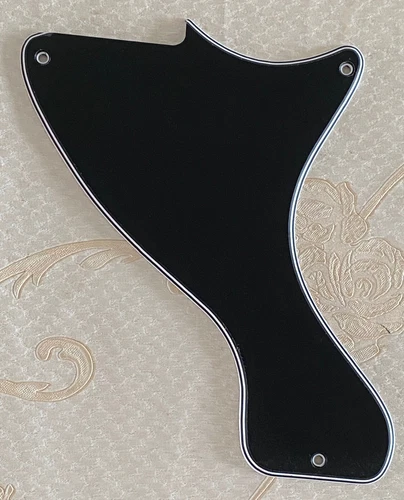 Pick Fits Gibson LP Jr. Les Paul Junior Style Guitar Pickguard,4 Ply Black