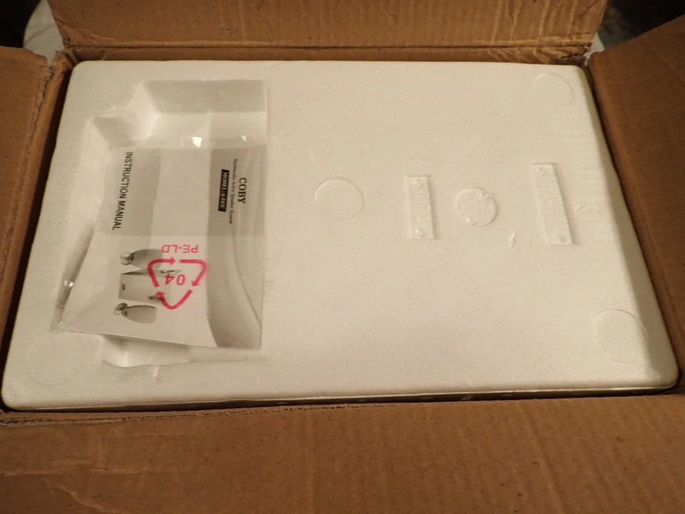 Coby DVD-419 Home Theater System 2.1 Channel 75 Watts DVD CD Speakers Bass - Image 3 of 4