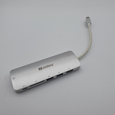 Sandberg USB Type-C Dockingstation - HDMI, USB, USB-C, SD-Kartenadapter
