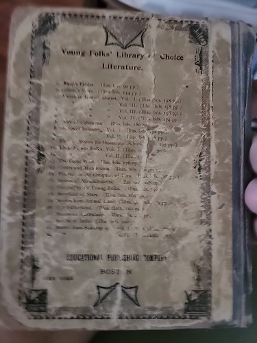 RARE BLUE BINDING STORIES OF COLONIAL CHILDREN BY MARA PRATT FIRST EDITION 1894