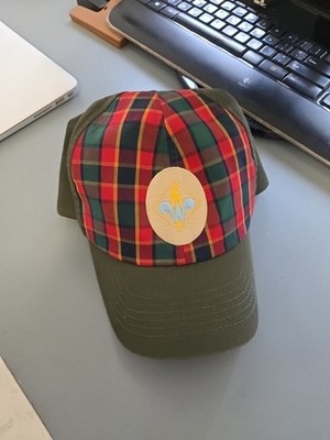 Boy Scouts Of America Cub Scouts WEBELOS BSA Plaid Hat Cap Size M/L Flex Fit