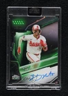 2026 Topps Chrome Black Zach Neto Green Refractor (RAW)