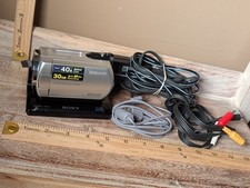 Sony DCR-SR33 E Handycam SD HDD Digital Camcorder 40x Zoom Need New Battery 