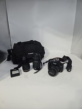 Canon EOS Rebel XSI Digital Camera - 18-55mm/75-300mm/50mm Tested W Bat Chrg