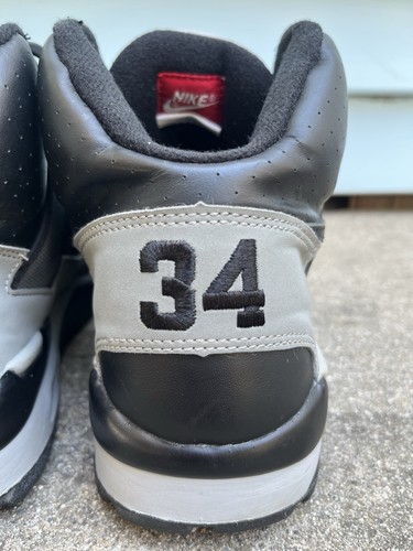 Nike Air Trainer SC High Raiders #34 Bo Jackson Size 9 Black Shoes 2009 Rare - Picture 6 of 21