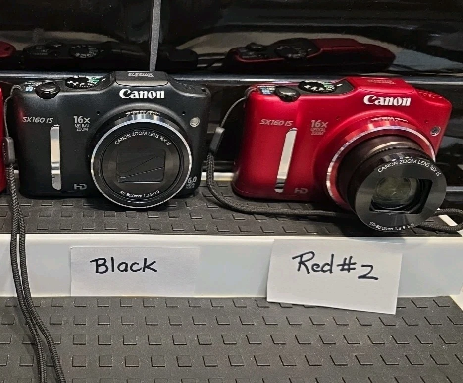 Canon PowerShot SX160 IS Image Stabilization Digital Cameras for