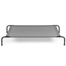 50"D x 31"W x 8"H Dog Bed Light Gray