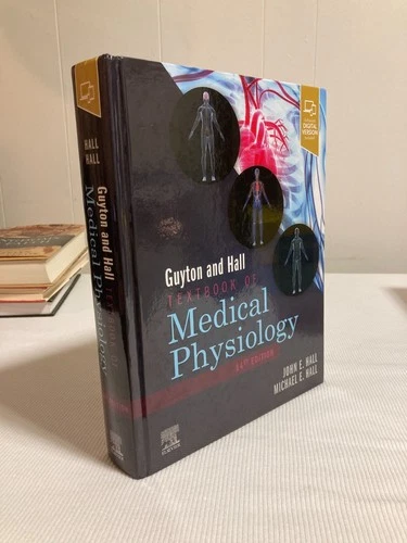 Guyton and Hall Textbook of Medical Physiology 14th edition (HC, 2021, VG+)