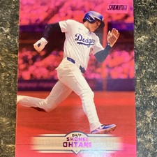 2025 Topps Chrome Pink Shohei Ohtani #58 Los Angeles Dodgers