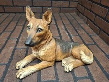 Vintage German Shepherd, dog statue made in USA