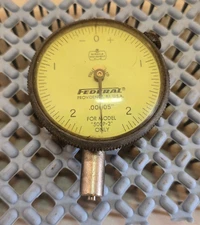 MAHR FEDERAL Dial Indicator Full Jeweled For Model "500 P-2" .00005