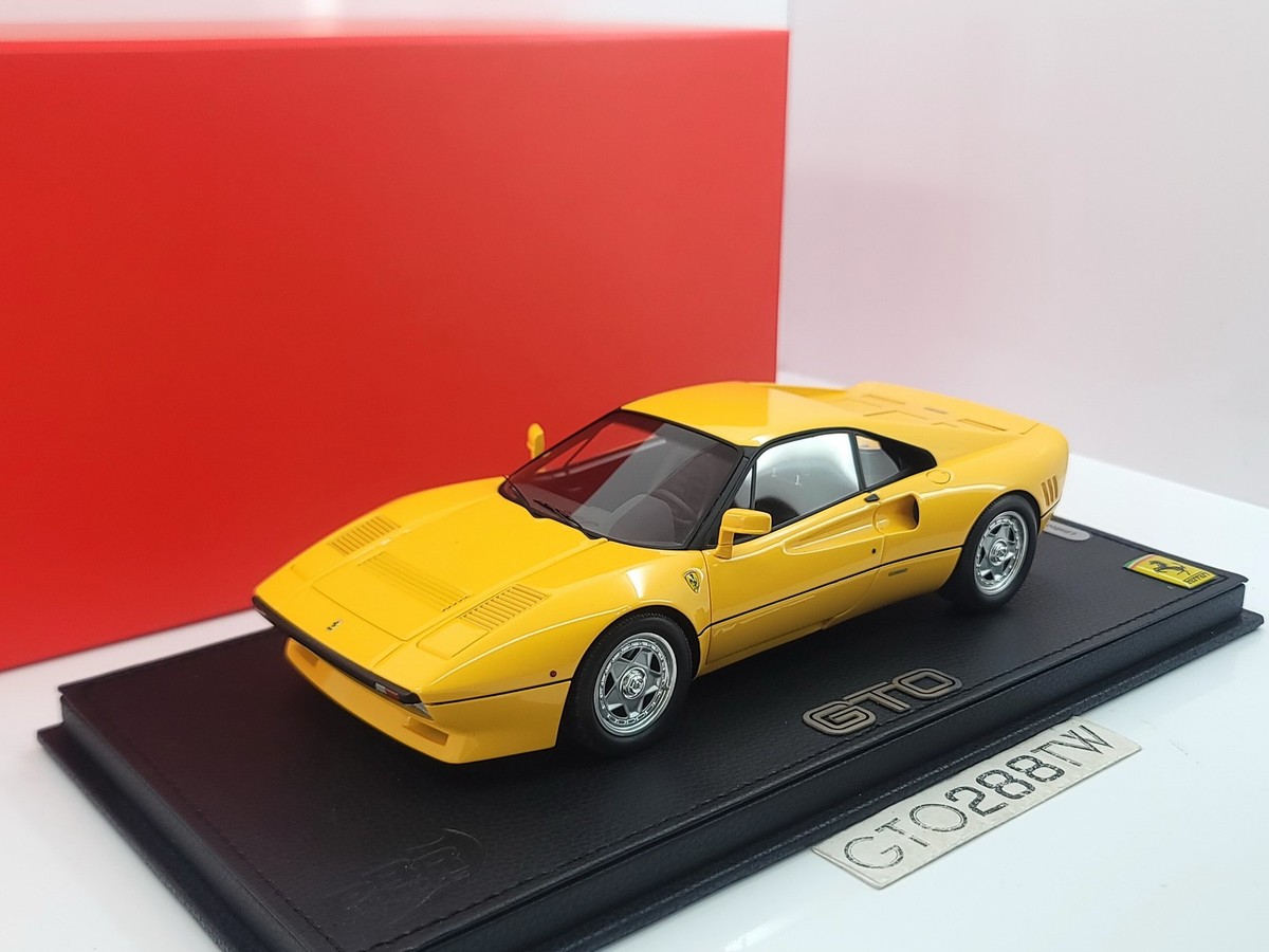BBR 1:18 scale Ferrari 288 GTO 1984 Giallo Modena(Yellow) P18112B