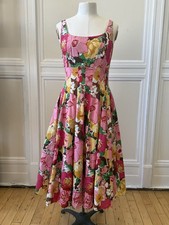 Talbots Fit & Flare Floral Dress 4