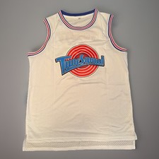 Vintage Tune Squad Tweety 1/3 Space Jam Basketball Jersey Size XL