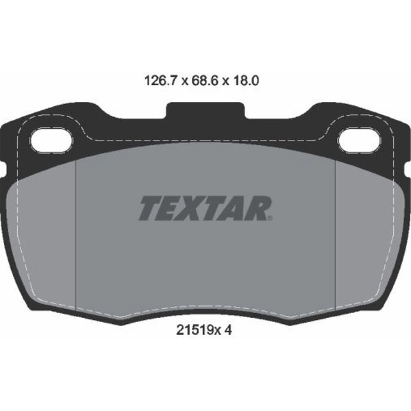 Textar 2151901 Bremsbelagsatz FüR Land Rover Defender L316-image