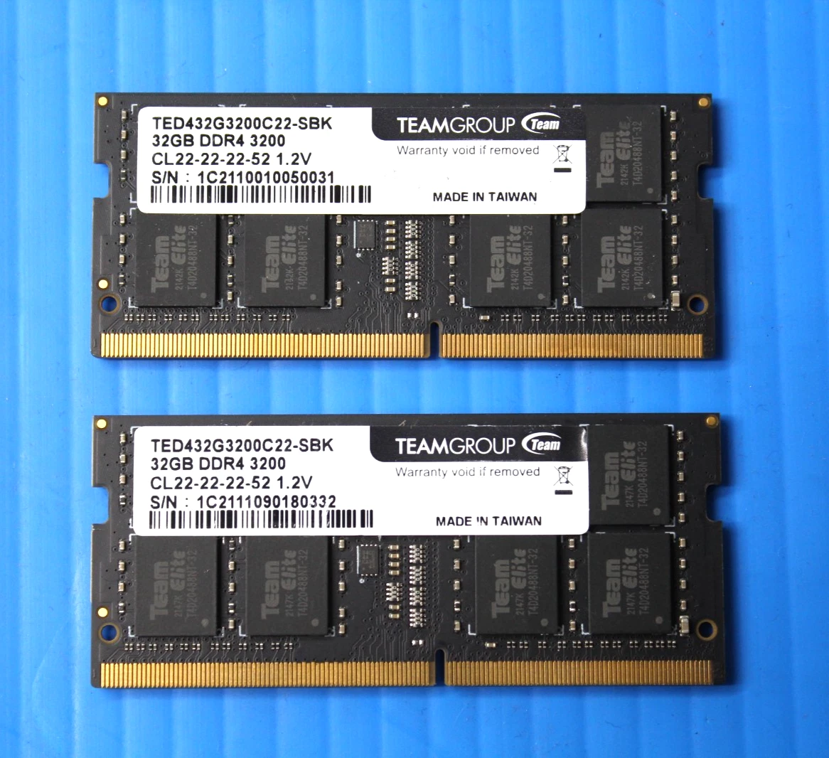 Общая емкость памяти Team Group DDR4 SDRAM 32 ГБ (RAM) - огромный