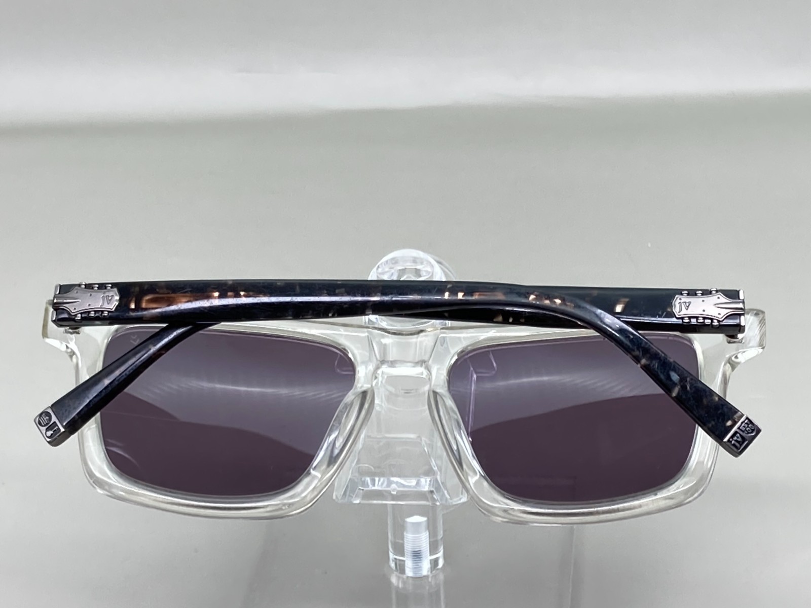 John Varvatos Sunglasses V779 Crystal Square Clea… - image 6