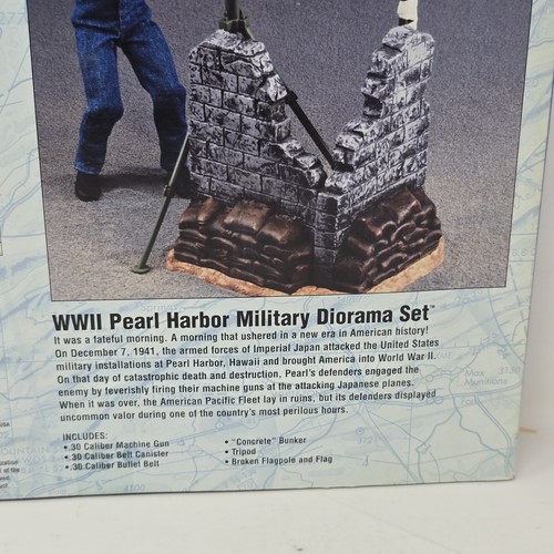 GI Joe Segunda Guerra Mundial Pearl Harbor Juego de Diorama Militar Hasbro Sellado 12" Escala 57680 - Imagen 10 de 16