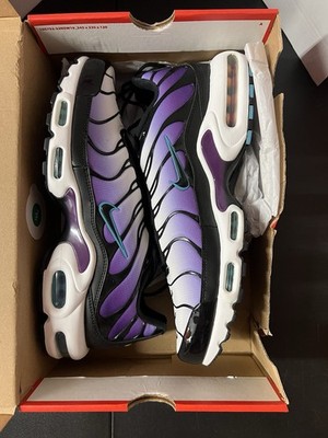 Nike Air Max Plus Tuned Men s Shoes Disco Purple Black Teal New Size 13