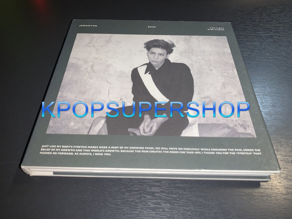Base (1st Mini Album) (Random Cover) by Jonghyun (CD, 2015