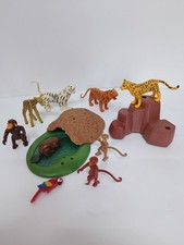 Playmobil Wildtiere Set – Dschungel-Abenteuer mit Wasserstelle, Felsen & Exoten
