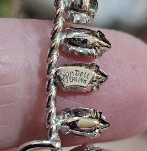 Vintage Stunning Van Dell Sterling Silver Necklace - Bild 7 von 8