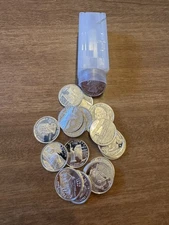40 Washington Silver Proof Quarters  PRICED BELOW TODAY'S SPOT 90% Silver Lot