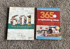 Scrapbooking Idea Books Lot of 2 Memory Makers Better Homes and Gardens Crafting