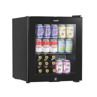 Sealey Baridi 50L Tischplatte Bier Getränke Mini Kühlschrank Licht & Schwarz
