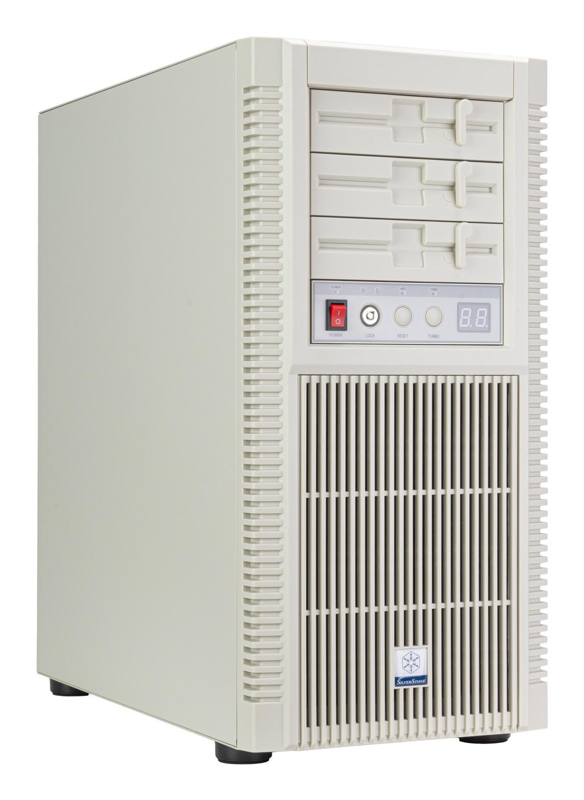 Silverstone FLP02 Full Tower Bianco