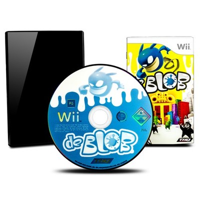 Wii Spiel De Blob #C