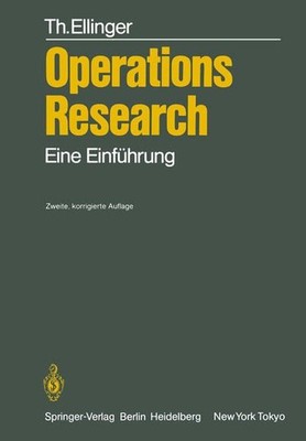 Operations Research Ein Einführung (Studienausgabe) Eine Einführung Ellinger, Th
