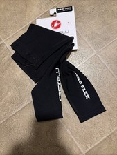 New Black Castelli Nano Flex Men’s Arm Warmer Medium